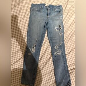 Levi’s Blue Distressed Women Jeans